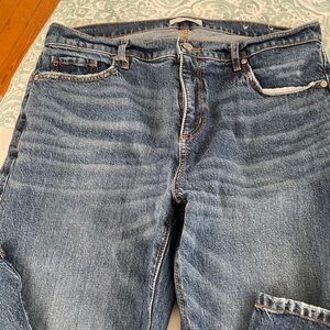 Loft The Straight Crop size 10